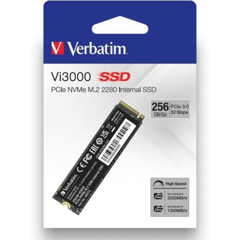 Vi3000 Internal PCIe NVMe M.2 SSD 256GB