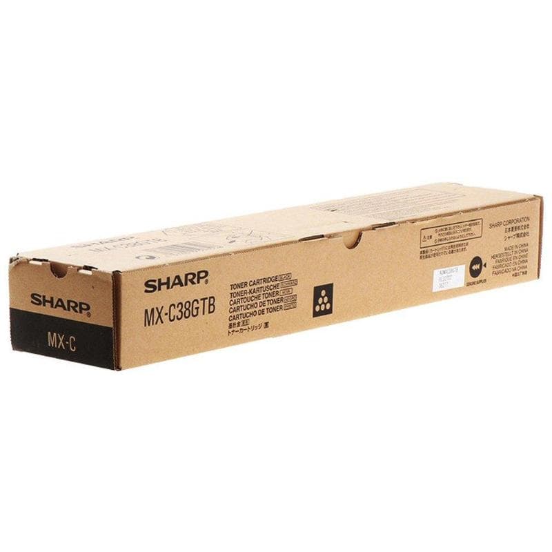 SHARP TONER MX-C38GTB NERO 10K ORIGINALE
