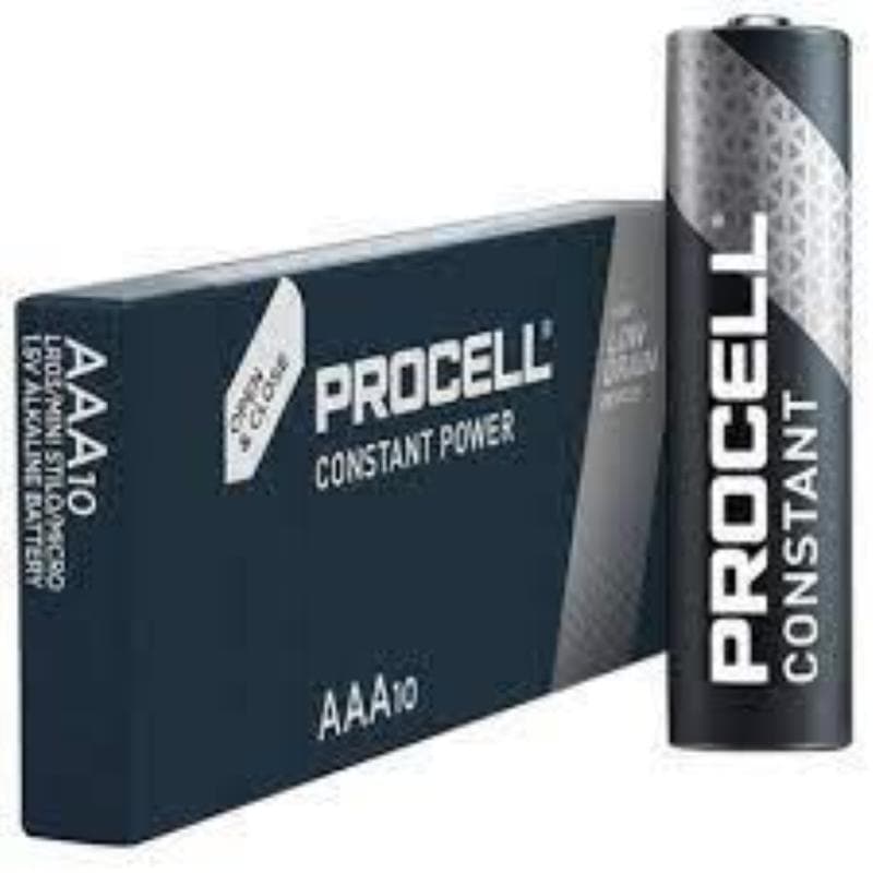 MINISTILO AAA ALCALINA PROCELL COSTANT (MICRO / MN2400 / LR03) 1.5V Conf.10pz