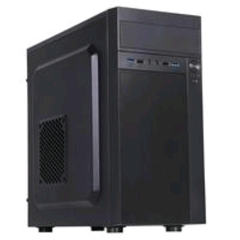 iTEK Case THEON - Mini Tower, mATX, PSU 500W, 2xUSB3, Full Black