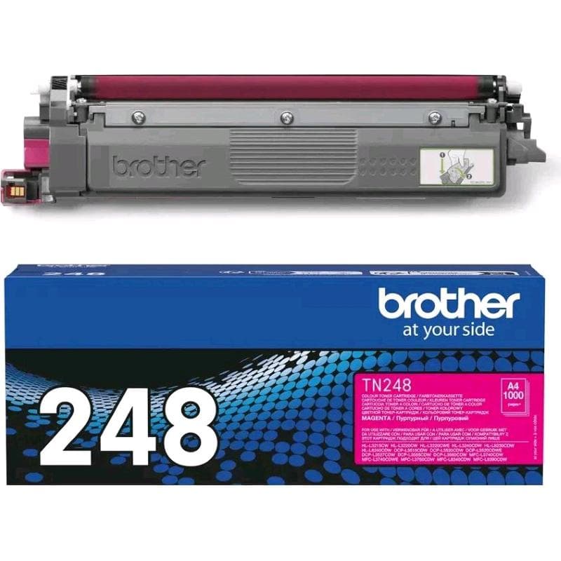 BROTHER TONER TN248M MAGENTA 1K ORIGINALE
