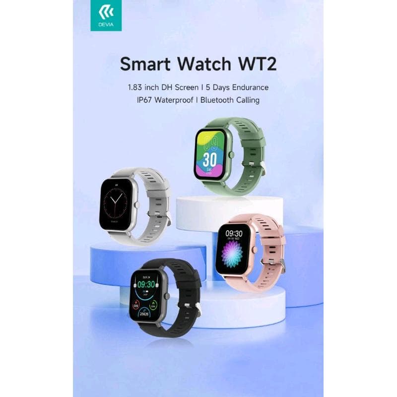 Smart Watch WT2 IP67 modello ZL54C Verde