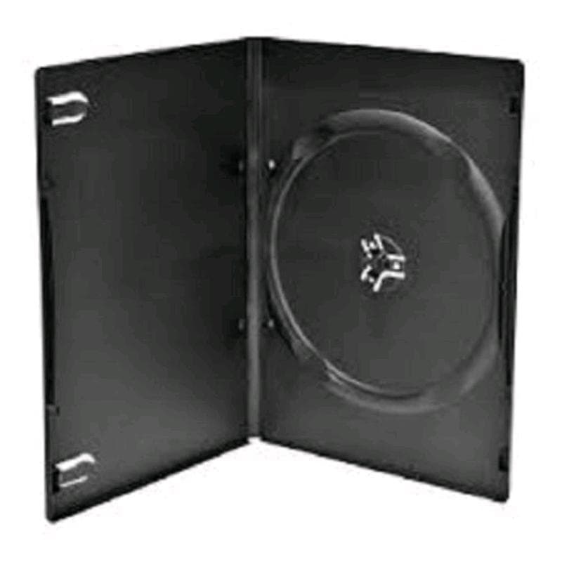 CUSTODIA 7mm DVD SINGOLA NERA Conf.100pz