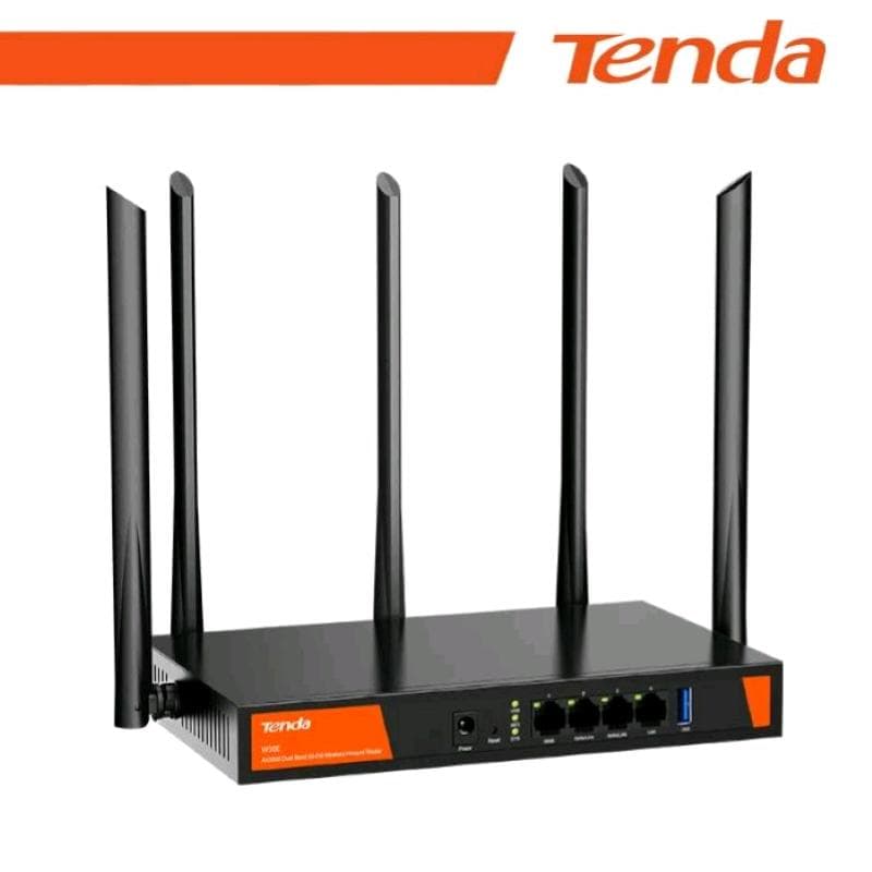 Hotspot Router Dual Band AX3000 Wi-Fi Wireless - W30E Tenda