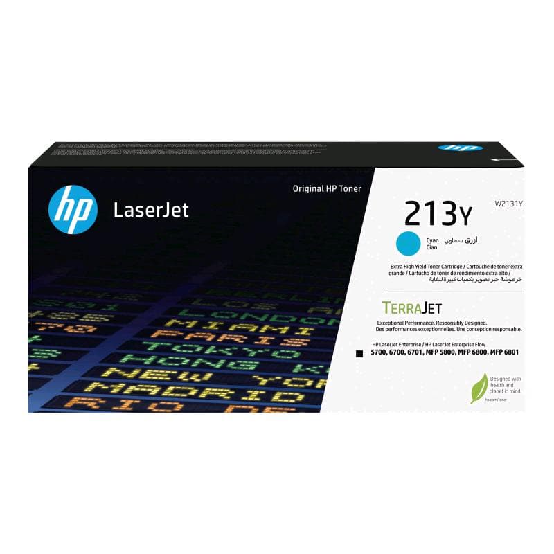 HP TONER 213Y CIANO 12K ORIGINALE