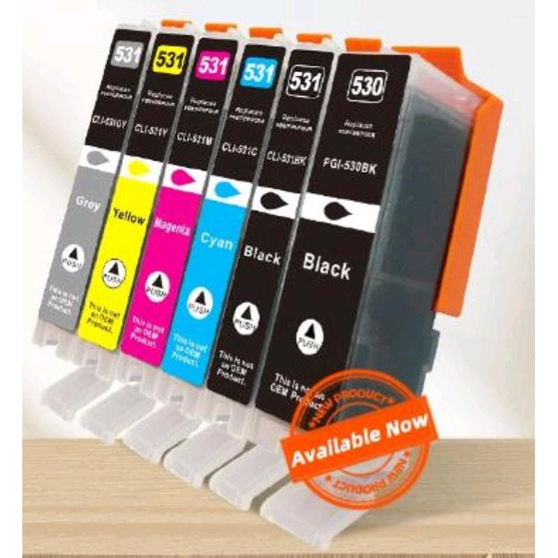 CANON CARTUCCIA PGI-530 + CLI-531 MULTIPACK COMPATIBILE