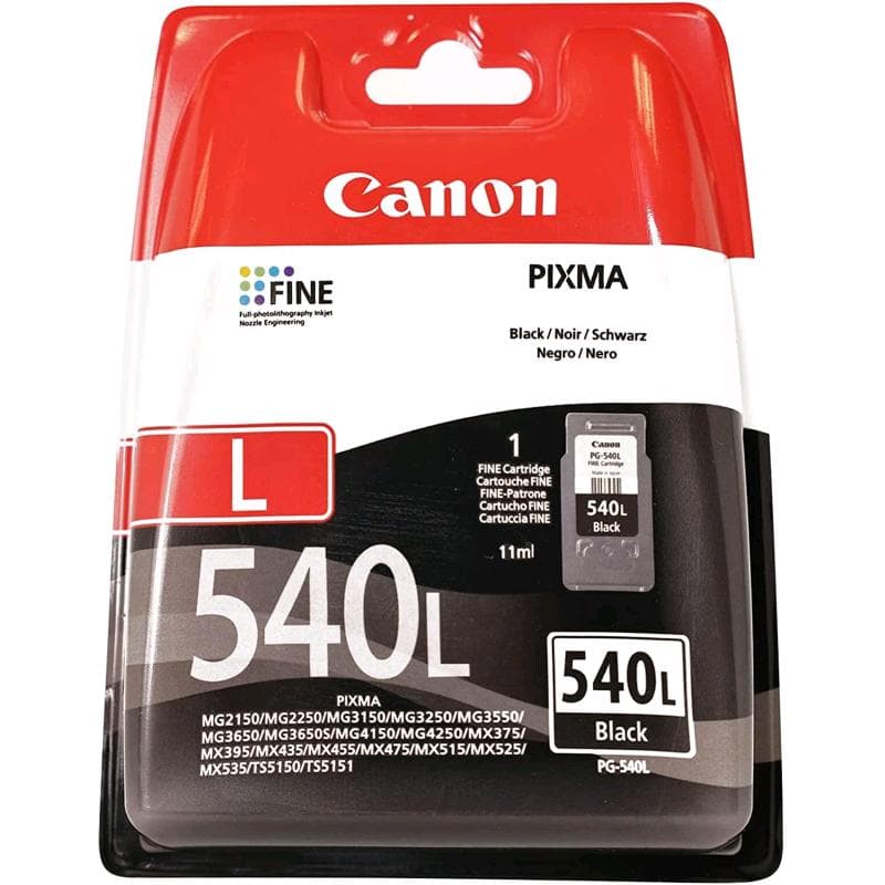 CANON CARTUCCIA PG-540L NERO 11ML ORIGINALE