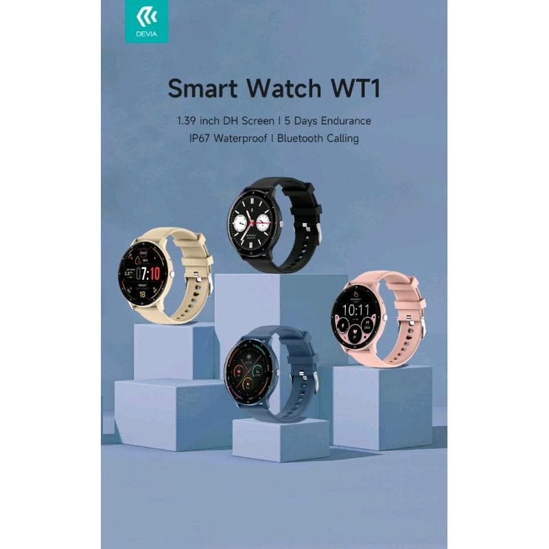 SmartWatch WT1 APP DaFit Grigio