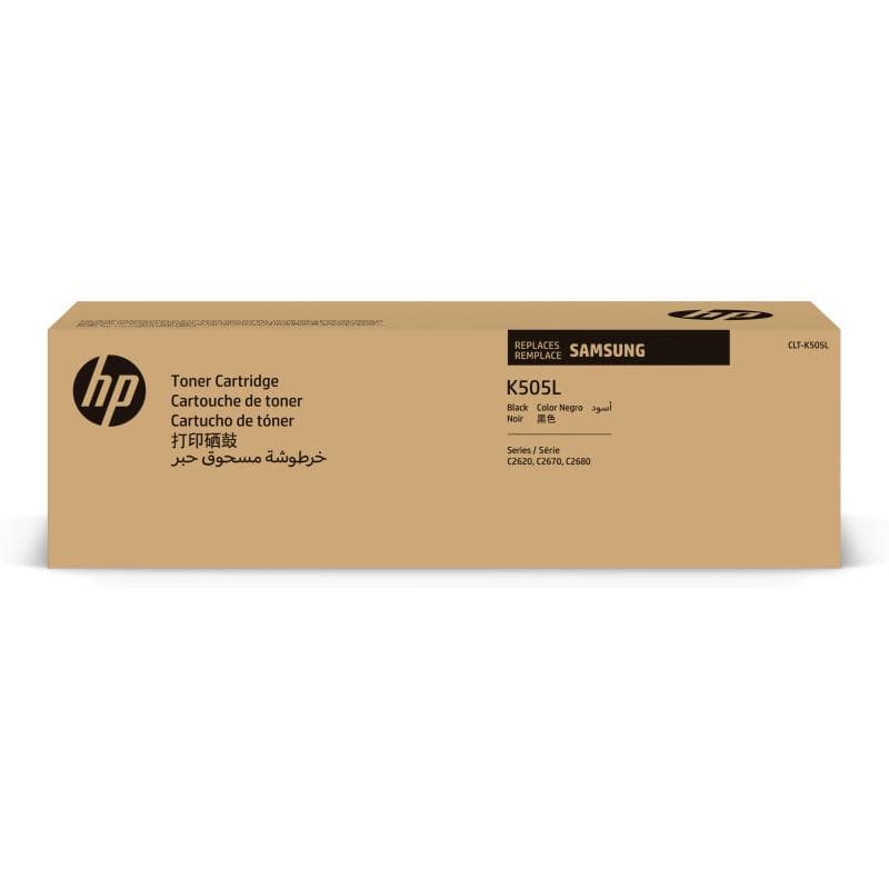 SAMSUNG TONER CLT-K505L NERO 6K ORIGINALE - SU168A