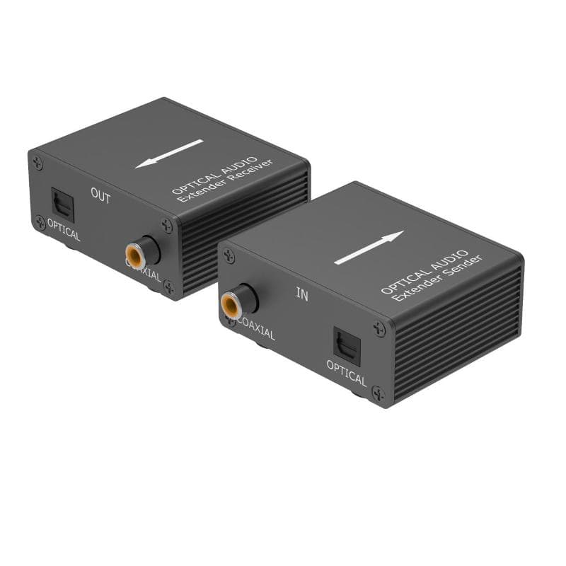 Propart Kit TX-RX Extender Audio TOSLINK SPDIF, 100MT UTP, POE