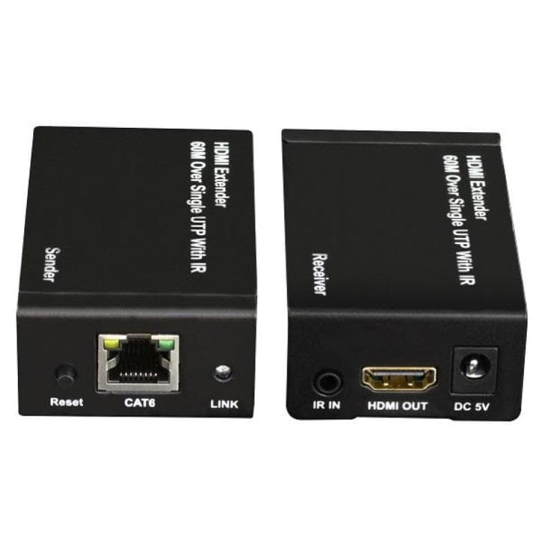 Propart Kit TX-RX Extender HDMI, 60MT UTP, 1080p@60Hz, POE