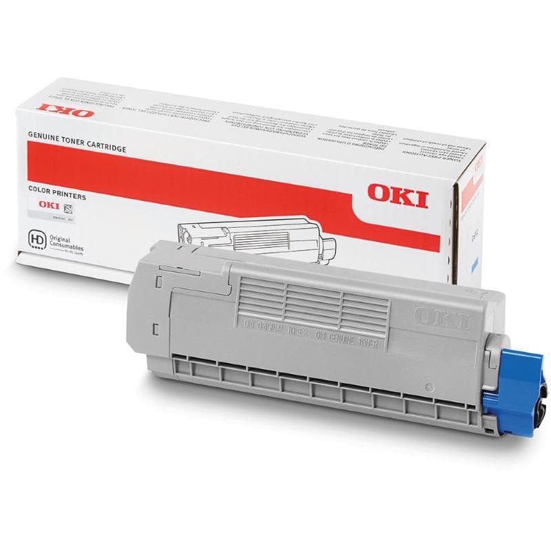 OKI TONER C612 CIANO 6K ORIGINALE
