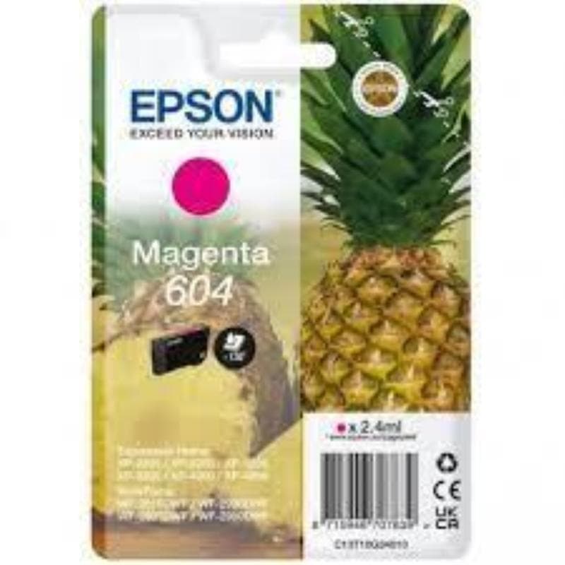 EPSON CARTUCCIA 604 MAGENTA 2ml ORIGINALE ANANAS