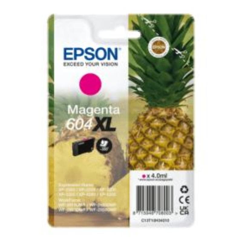 EPSON CARTUCCIA 604XL MAGENTA 4ml ORIGINALE ANANAS