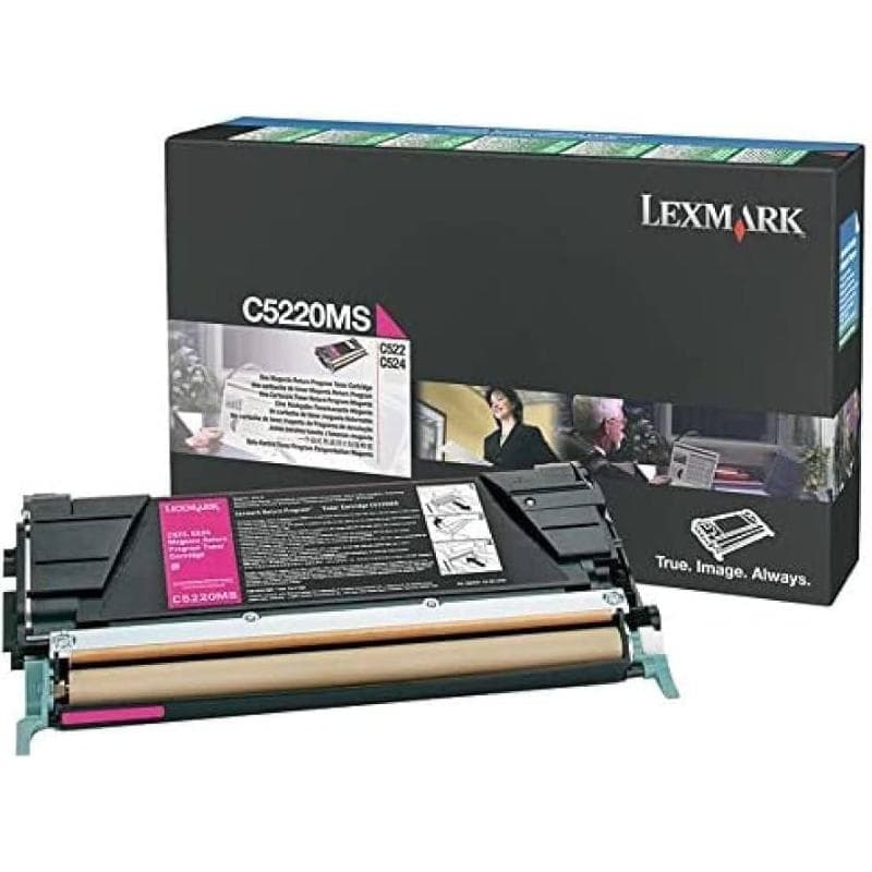 LEXMARK TONER c522 c524 c530 c532 c534 MAGENTA 3K ORIGINALE