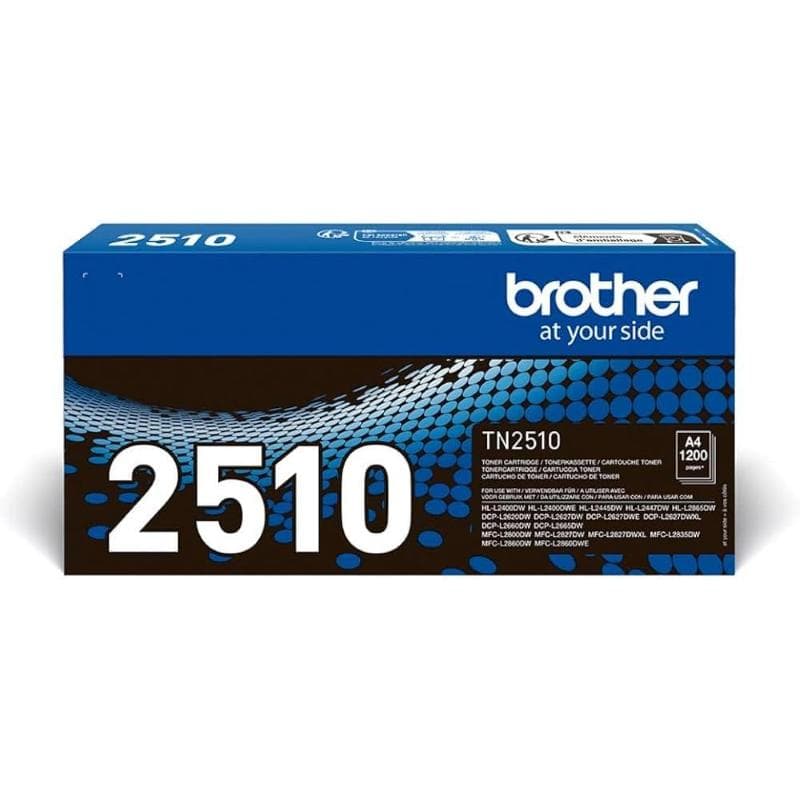 BROTHER TONER TN2510 NERO 1.2K ORIGINALE