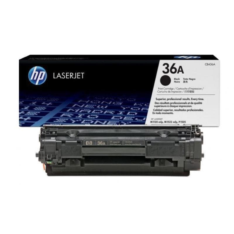 HP TONER 36A NERO 2K ORIGINALE