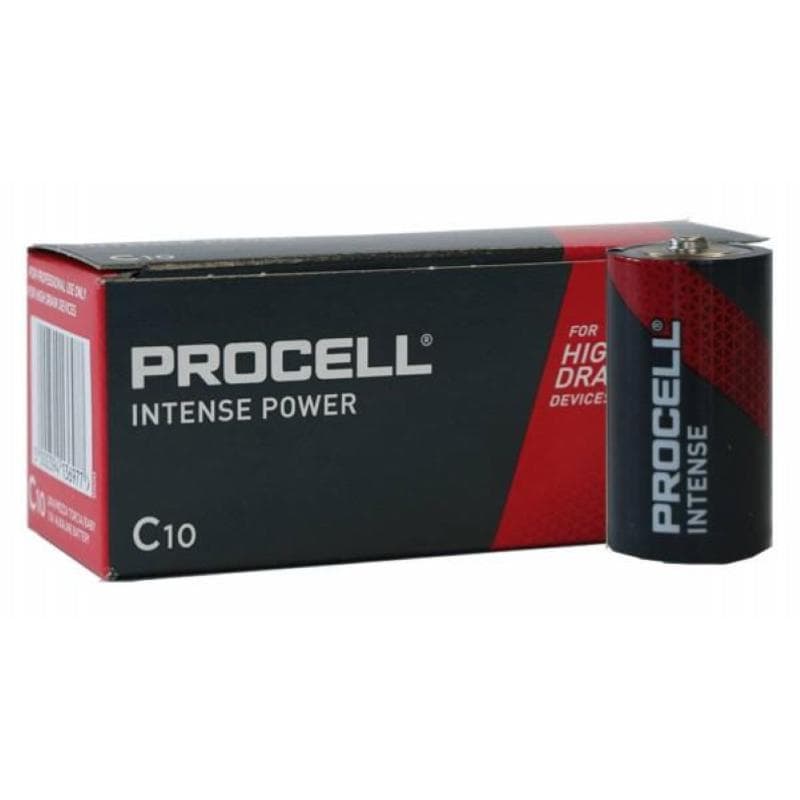 MEZZATORCIA C ALCALINA PROCELL INTENSE (BABY / MN1400 / LR14) 1.5V Conf.10pz