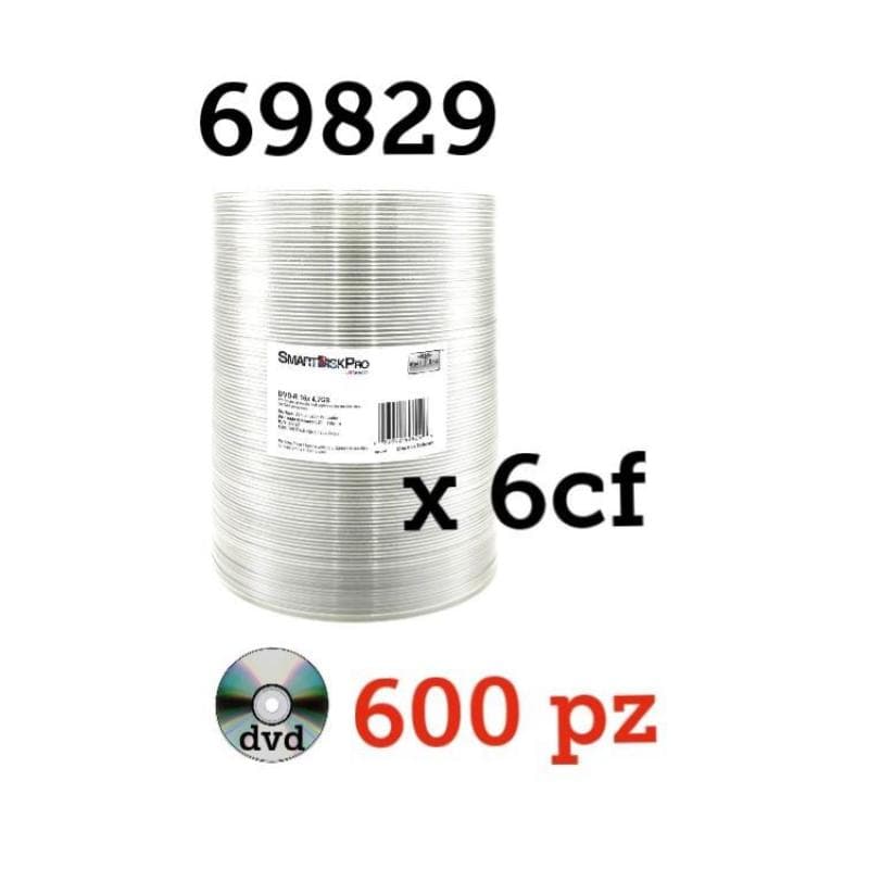 DVD-R 4.7GB 16x Shrink 100pz VERBATIM Pro InkJet Bianca 21-118 MED - MINIMO 6CF