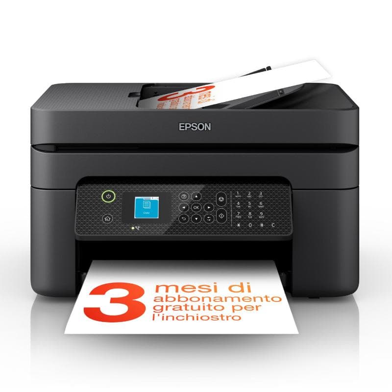 EPSON MULTIFUNZIONE WF-2930DWF, 33PPM, FRONTE/RETRO, ADF, USB/WIFI, 4 IN 1