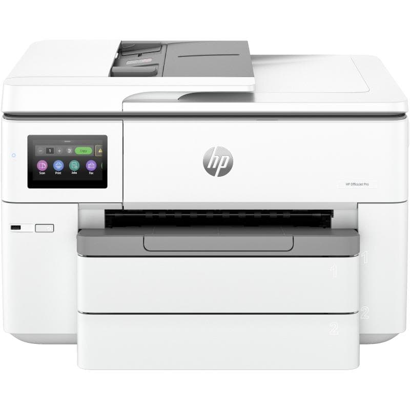 HP MULTIFUNZIONE OFFICEJET PRO 9730E, 22 PPM, ADF F/R SINGOLO PASSAGGIO, FRONTE / RETRO, 2 CASSETTI 250 FF, USB/LAN/WIFI, 3 IN 1