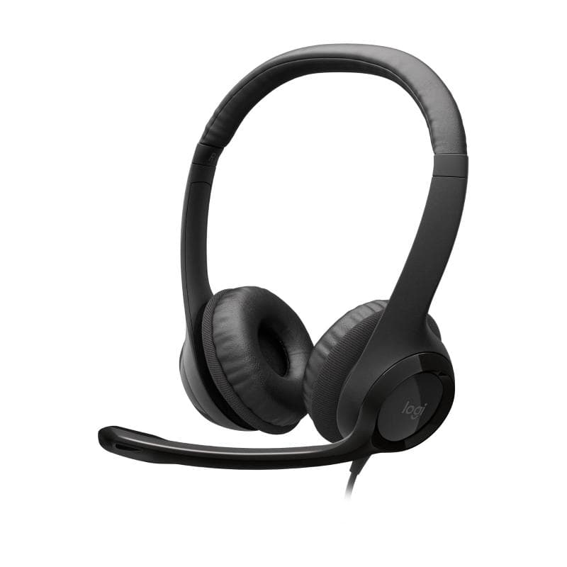 LOGITECH CUFFIA USB H390 NERA