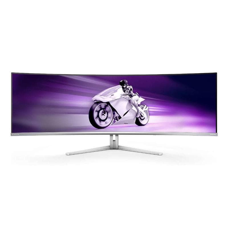PHILIPS MONITOR CURVO 49" OLED DUAL QHD 32:9 0,03MS, USB-C DOCK, REG ALTEZZA, DP/HDMI, MULTIMEDIALE