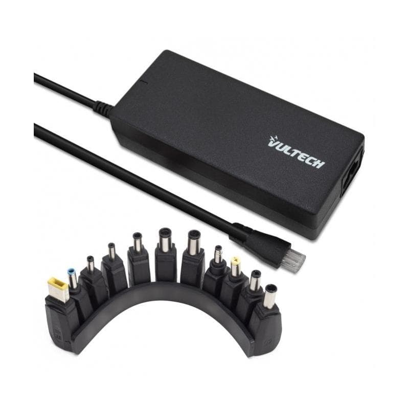 VULTECH ALIMENTATORE UNIVERSALE PER NOTEBOOK 120W REV. 2.5 AUTOSETTANTE 10 TIPS