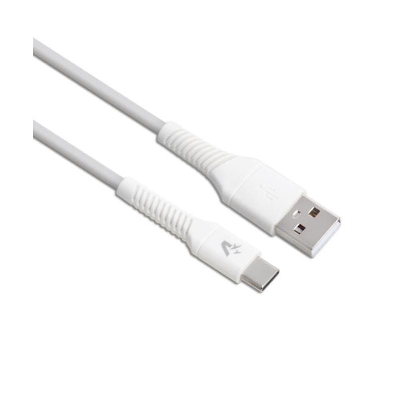 VULTECH CAVO SMARTPHONE USB to Type-C, 1,2m, 3.0A 60W, BIANCO