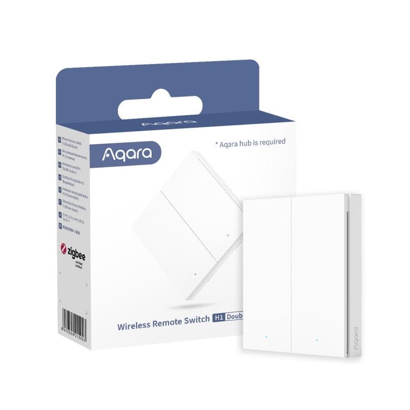 Aqara Interruttore/Pulsante remoto doppio�Smart senza fili�H1