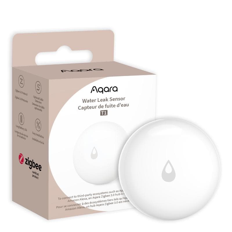 Aqara Sensore Perdite d'Acqua T1 Zigbee