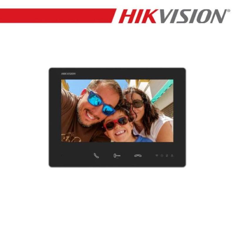 Hikvision Stazione interna HD a 2 fili nera - DS-KH7300EY-WTE2