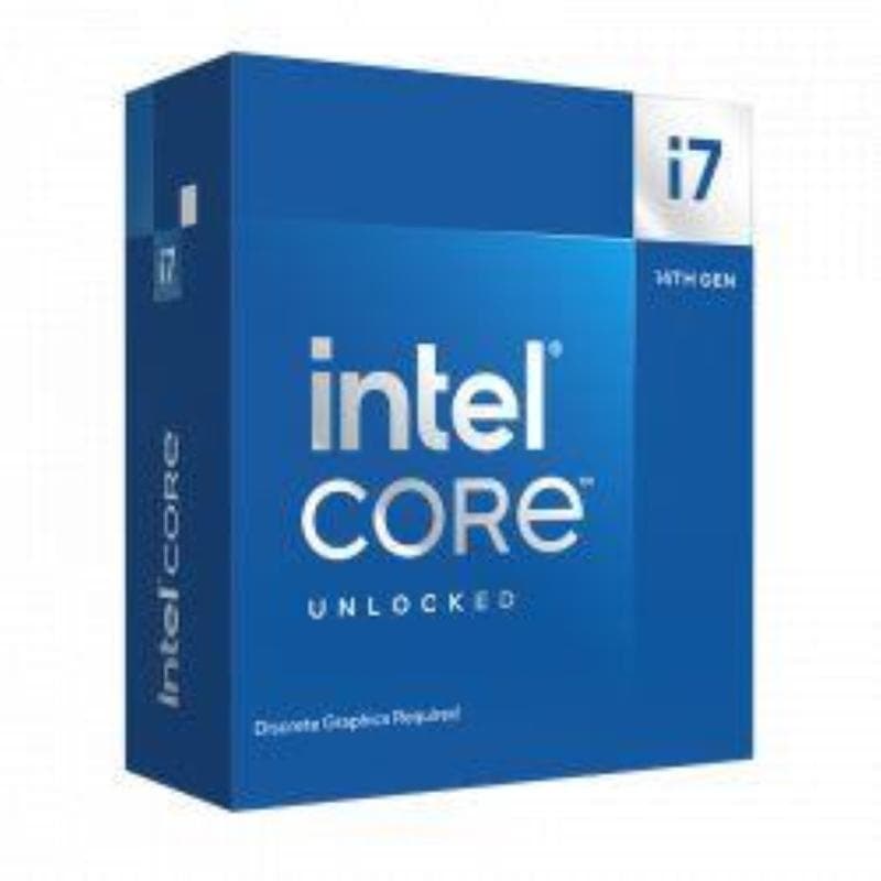 INTEL CPU 14TH GEN, I7-14700KF, LGA 1700, 3.4Ghz 20 CORE, 33MB CACHE BOX RAPTOR LAKE, NO FAN
