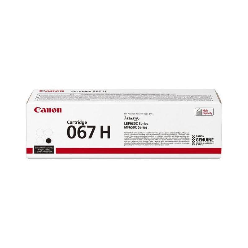 CANON TONER 067H NERO 3130PG ORIGINALE ALTA CAPACITA MF655CDW