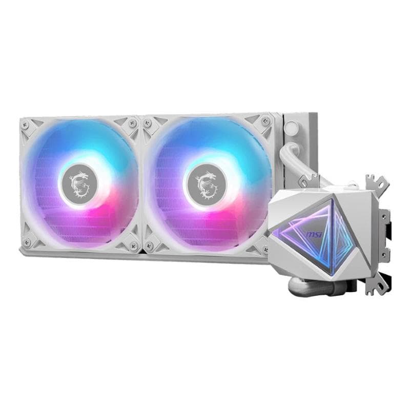MAG CORELIQUID I240 WHITE, Global, 2x ARGB Gen2 Fan, ARGB Gen2 Block