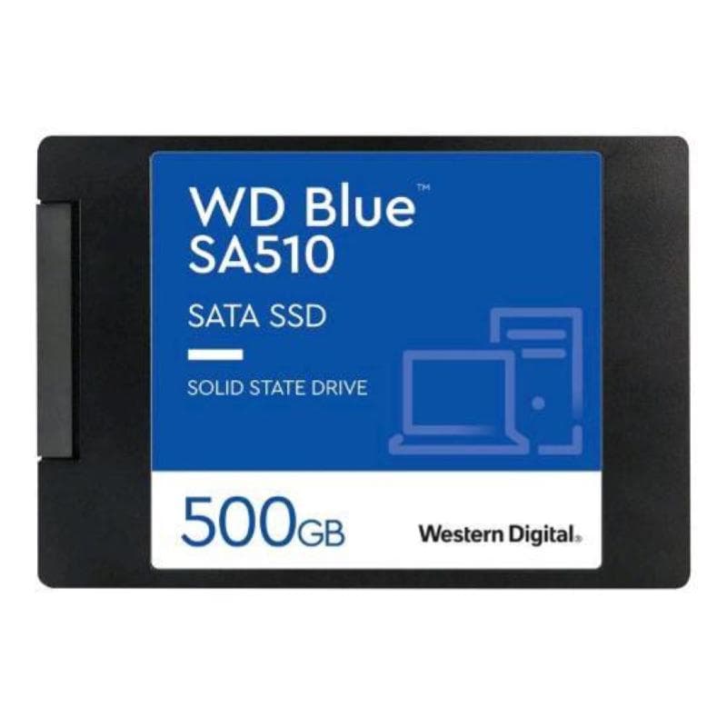 WESTERN DIGITAL SSD BLUE INTERNO SA510 500GB 2,5 SATA 6GB/S R/W 560/480