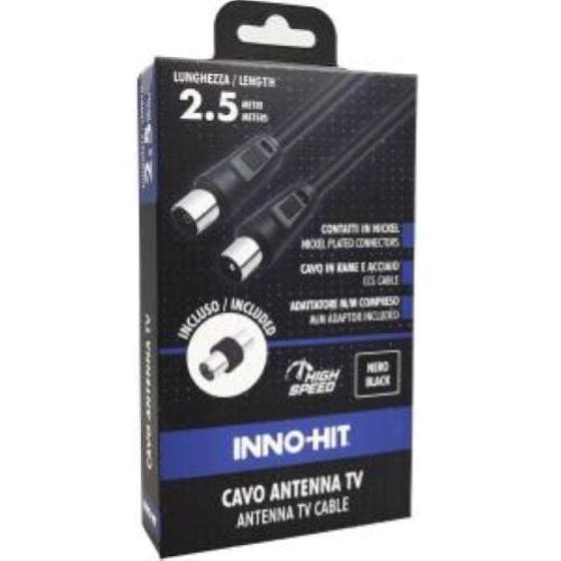 INNOHIT CAVO ANTENNA M/F 2,5 MT NERO