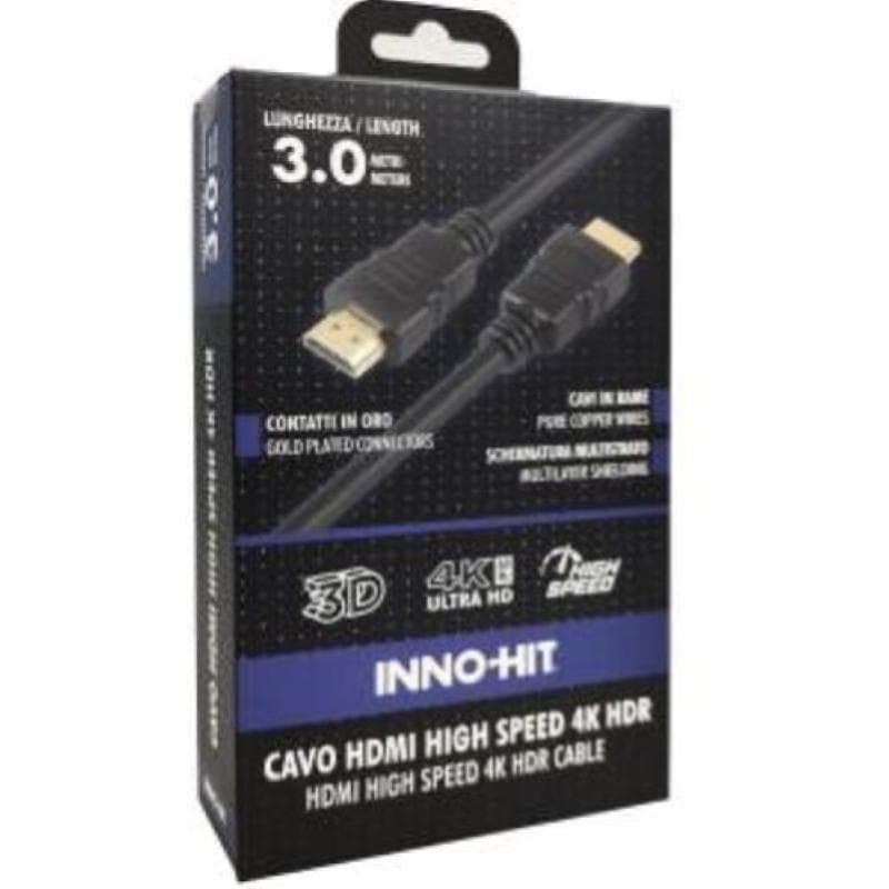 INNOHIT CAVO HDMI 4K HDR HIGH SPEED 60HZ 3 MT