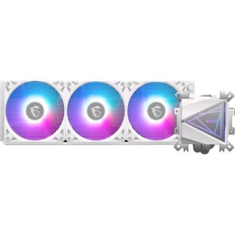 MAG CORELIQUID I360 WHITE, Global, 3x ARGB Gen2 Fan, ARGB Gen2 Block