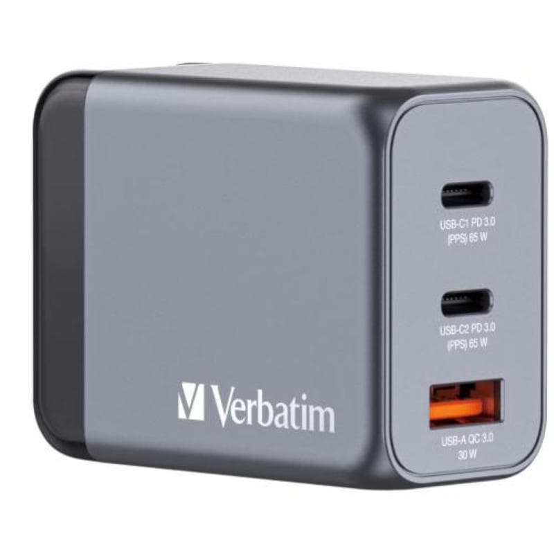 GNC-65 GaN Charger 3 Port 65W USB A/C (EU/UK/US)