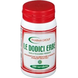 Le Dodici Erbe Tavolette 50g