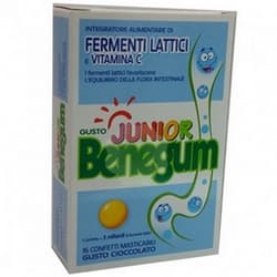 Benegum Junior Fermenti Lattici e Vitamina C Confetti 22,7g