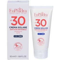 EuPhidra Crema Solare Viso Anti-Eta' Invisibile SPF30 50mL