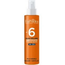 EuPhidra Olio Solare Abbronzante Corpo SPF6 150mL