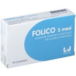 Folico 3 Mesi Compresse 18g