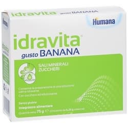 Idravita Banana Bustine 75g