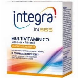 Integra Multivitaminico-Minerali Compresse Effervescenti 80g