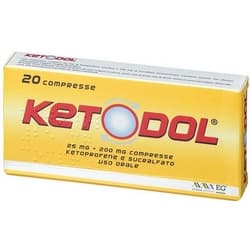 Ketodol 25mg-200mg Compresse