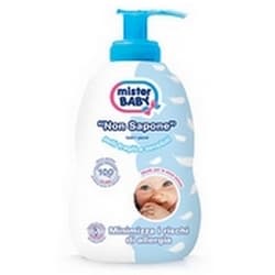 Mister Baby Non Sapone Liquido Pelli Fragili e Sensibili 250mL