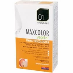 MaxColor Vegetal Tintura 01 Nero Naturale 140mL